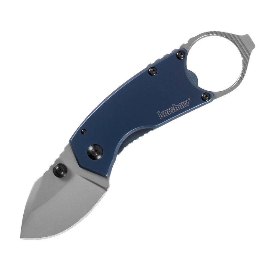 Kershaw Antic Folder 1.75 In Blade Blue Stainless Handle