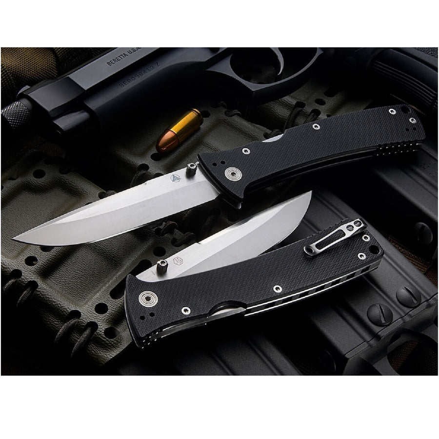 Nemesis Mpr-3 Folder 3.5 In Spear Point Blade G-10 Handle