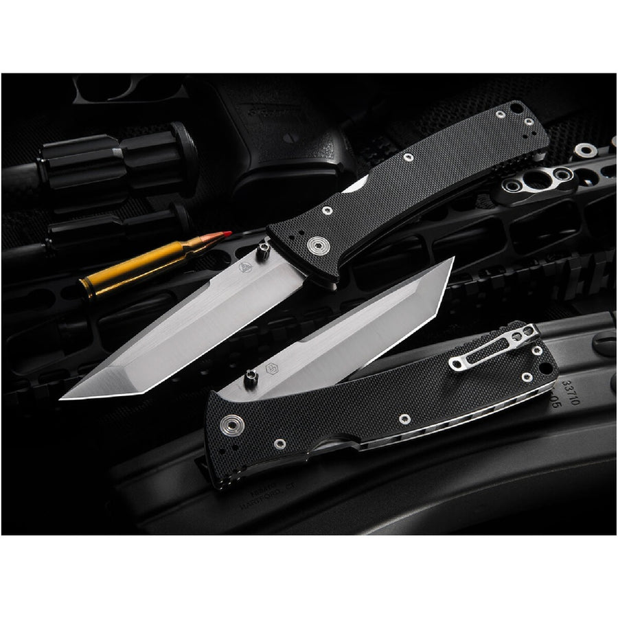 Nemesis Mpr-3 Folder 3.5 In Tanto Point Blade G-10 Handle
