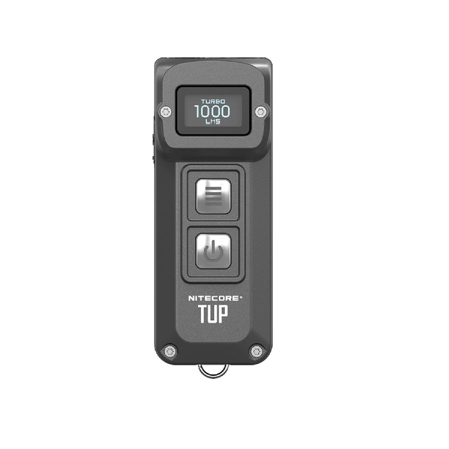Nitecore Tup 1000 Lumen Rchrgbl Keychain Flashlight Gray