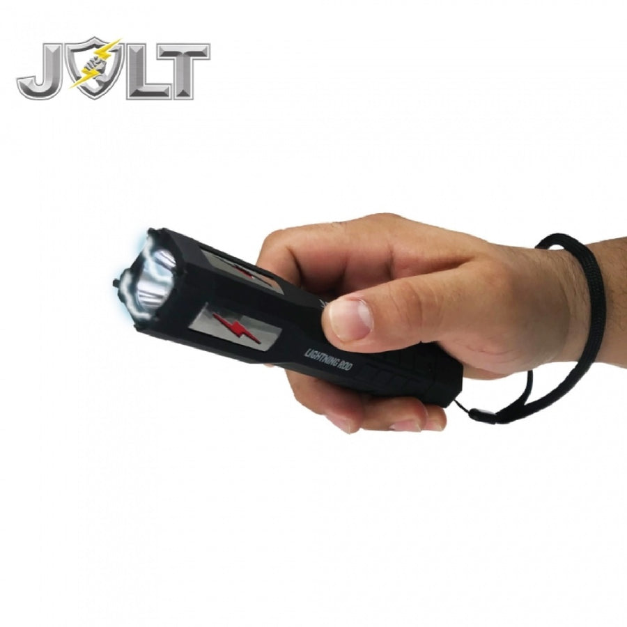 Jolt Lightning Rod Tactical Stun Flashlight 90m