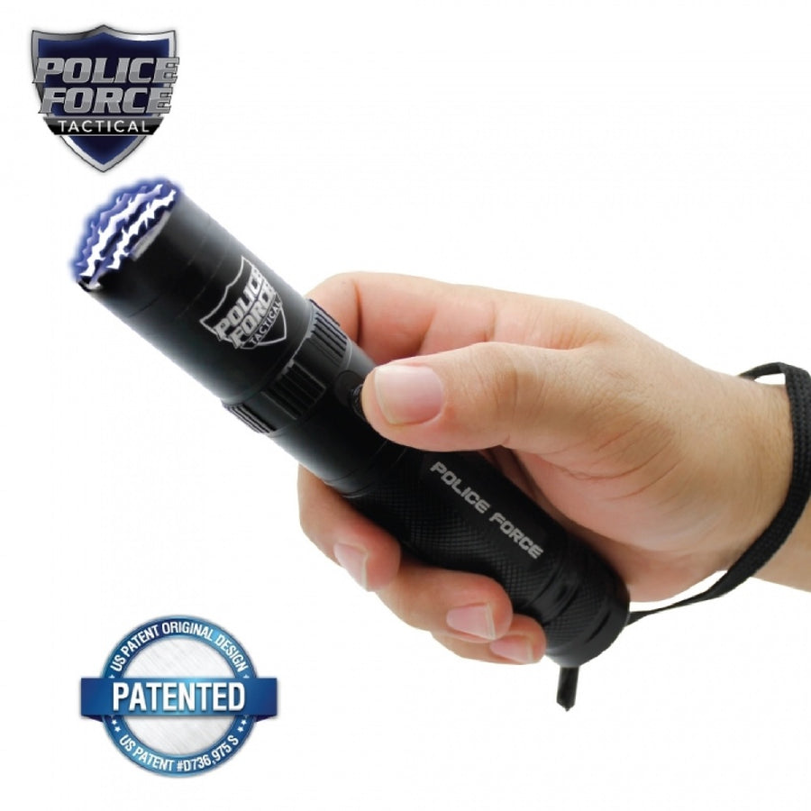 Police Force Tactical 9.2 Mil Stun Flashlight