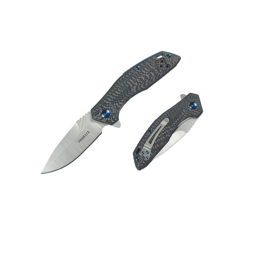 Proelia Tx050cfs Folder 3.5 In Blade Carbon Fiber Handle