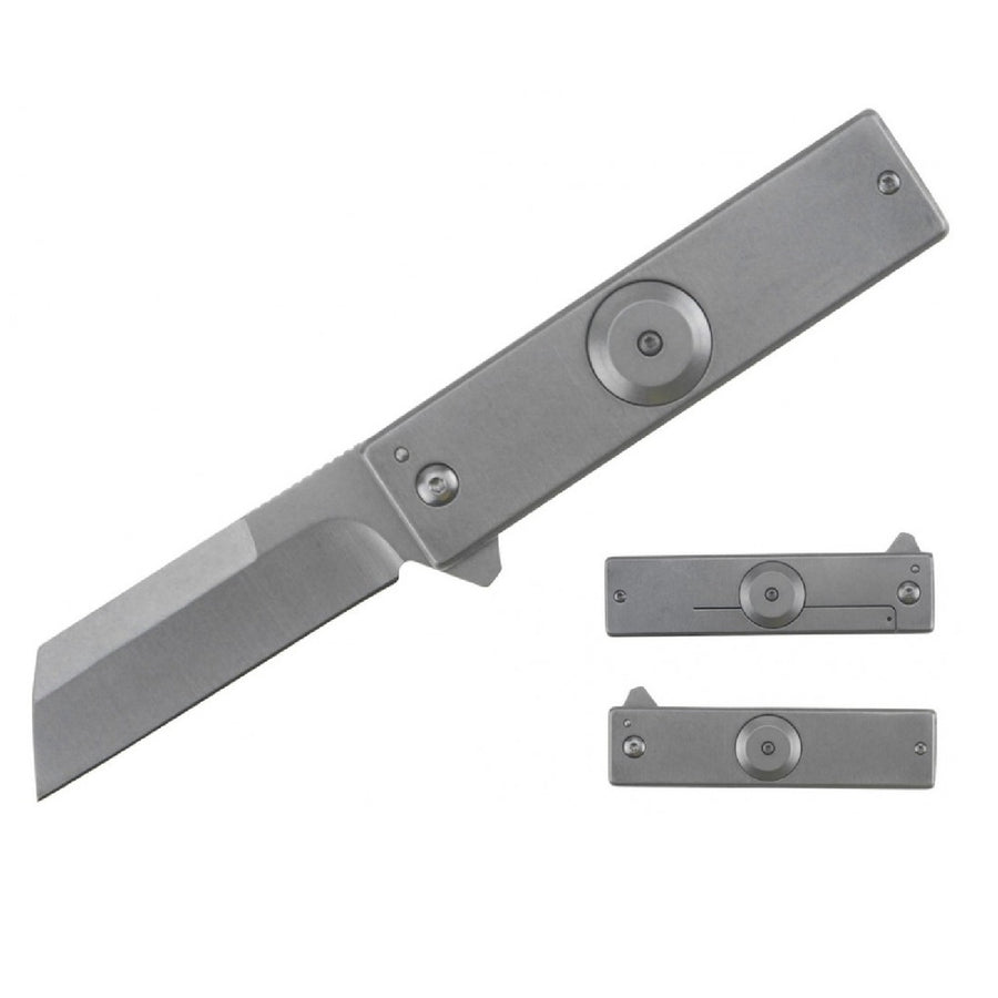 Impulse Product Spinner Folder 3.0 In Silver Blade And Hndl