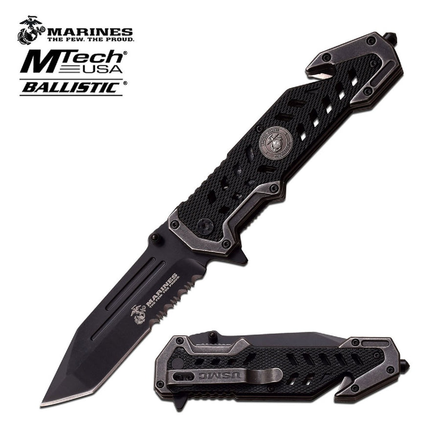 Mtech Assisted 4.0 In Blade Aluminum Handle