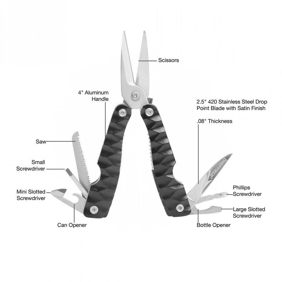 Sheffield Chew 9-in-1 Multi-tool