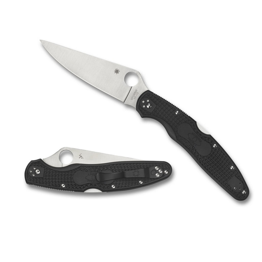 Spyderco Police Model 4 Folder 4.39 In Blade Frn Handle