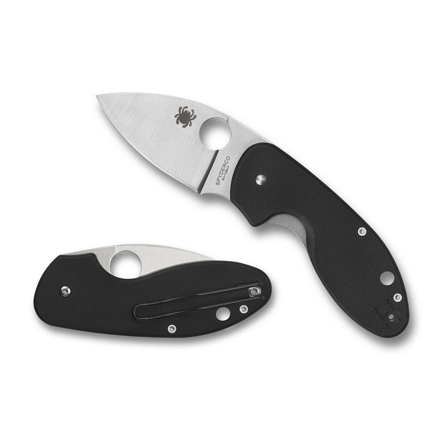 Spyderco Insistent Folder 2.48 In Plain Blade G-10 Handle