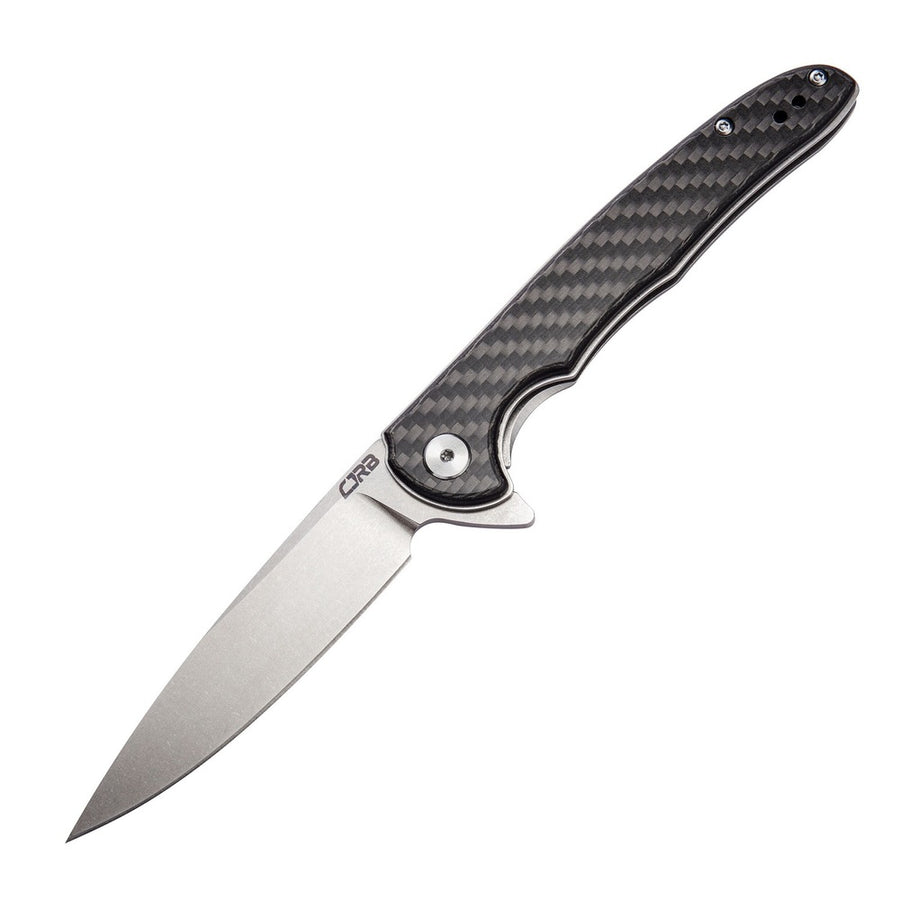 Cjrb Briar Folder 3.72 In Blade Carbon Fiber Handle