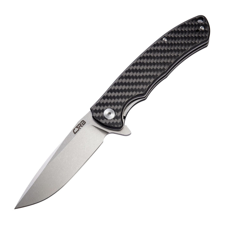 Cjrb Taiga Folder 3.57 In Blade Carbon Fiber Handle