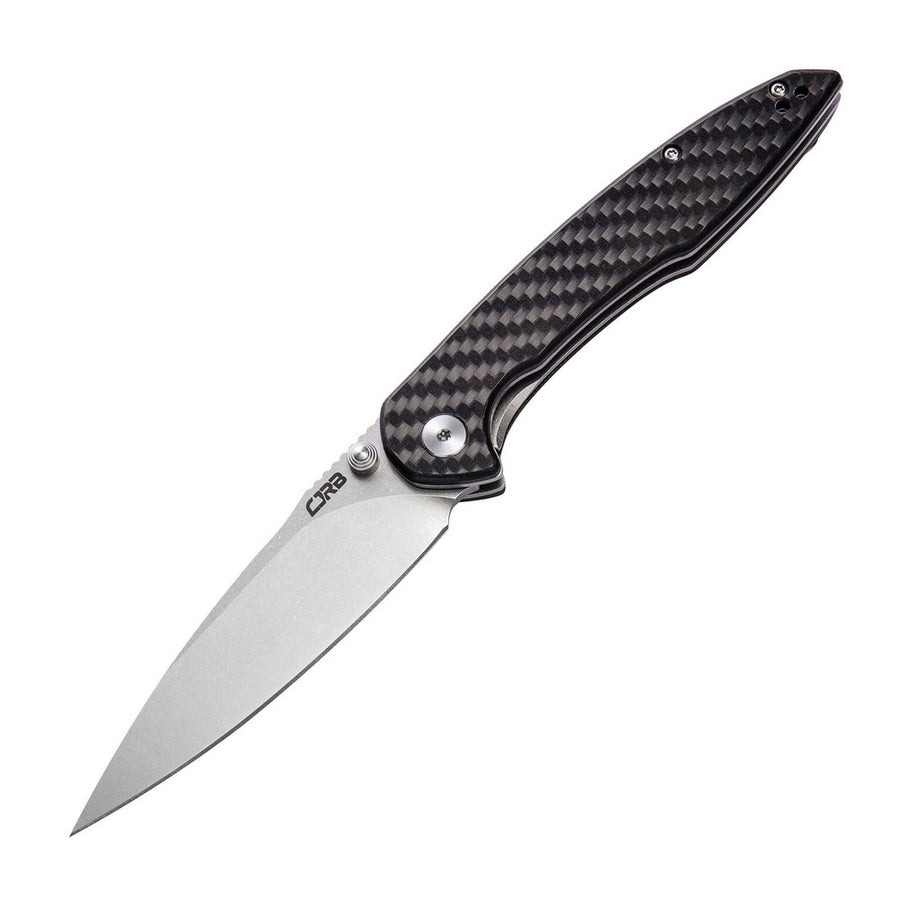 Cjrb Centros Folder 3.67 In Blade Carbon Fiber Handle