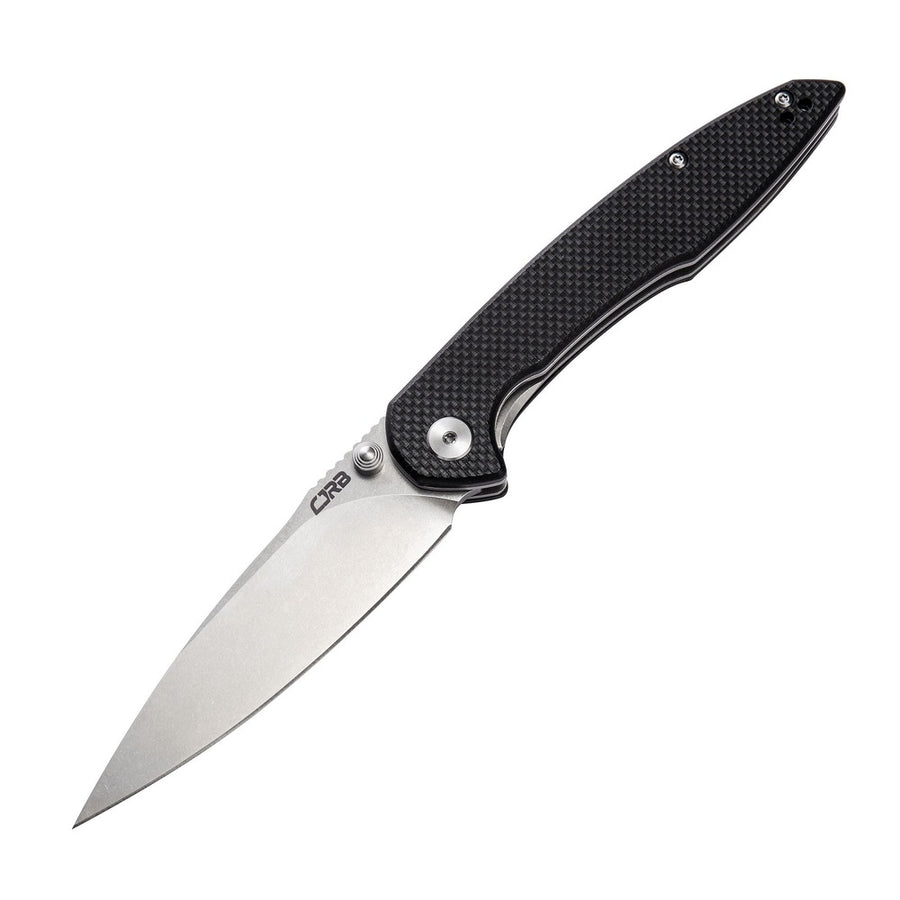 Cjrb Centros Folder 3.67 In Blade Black G-10 Handle