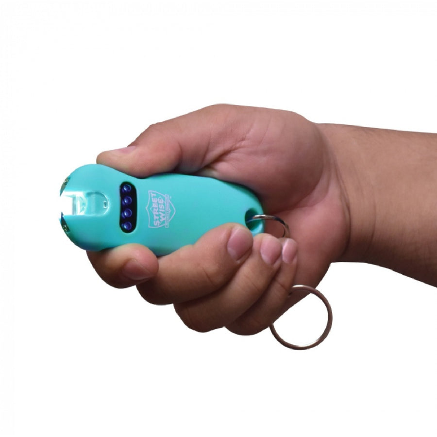 Streetwise Smart 24m Keychain Stun Gun Teal