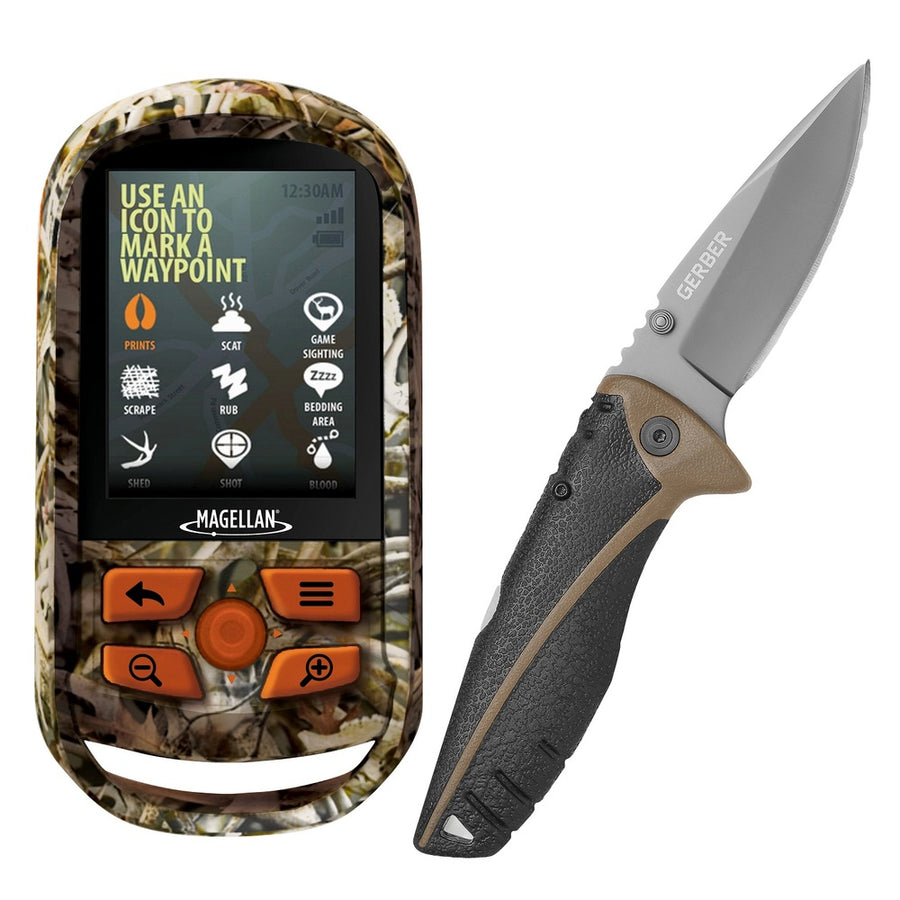 Magellan Explorist 350h Gerber Knife Bundle Handheld Gps
