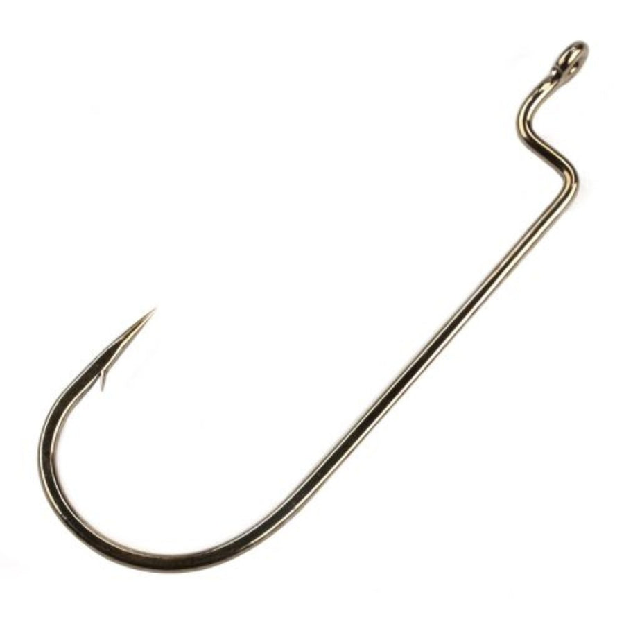 Gamakatsu Worm Offset Bronze Hook Size 1 0 100 Per Pack