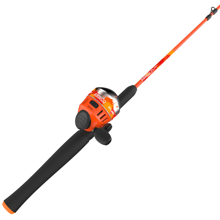 Zebco Splash Orange 602m Sc Combo 10#
