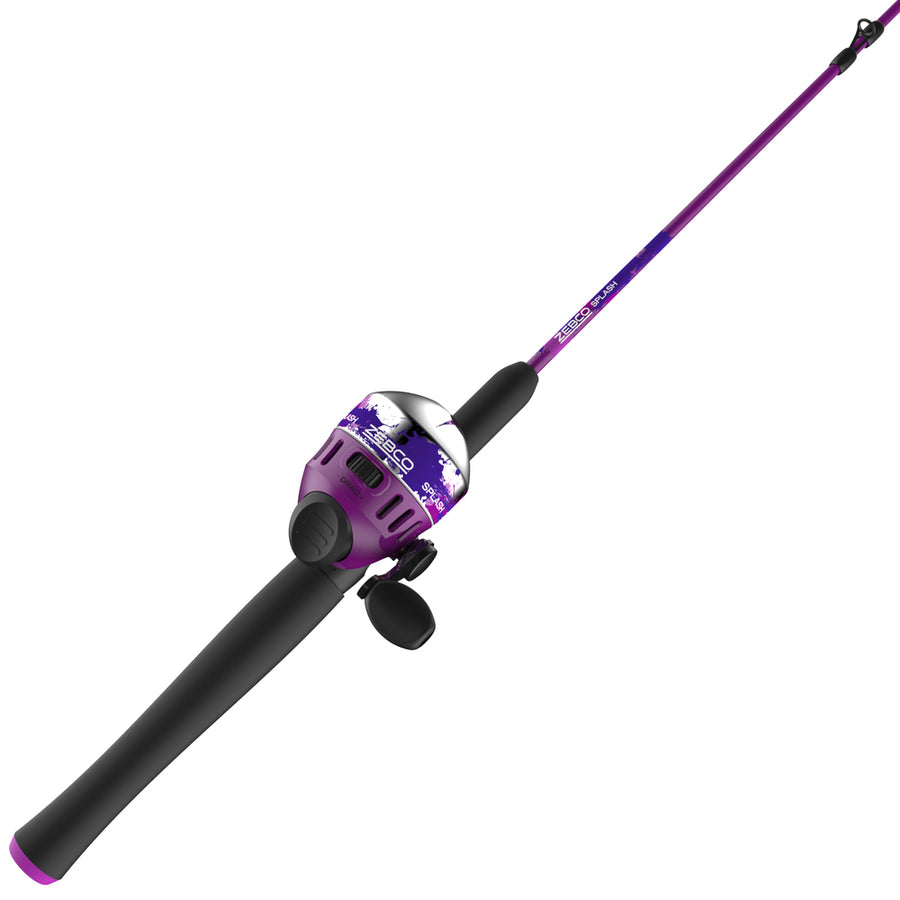 Zebco Splash Purple 602m Sc Combo 10#