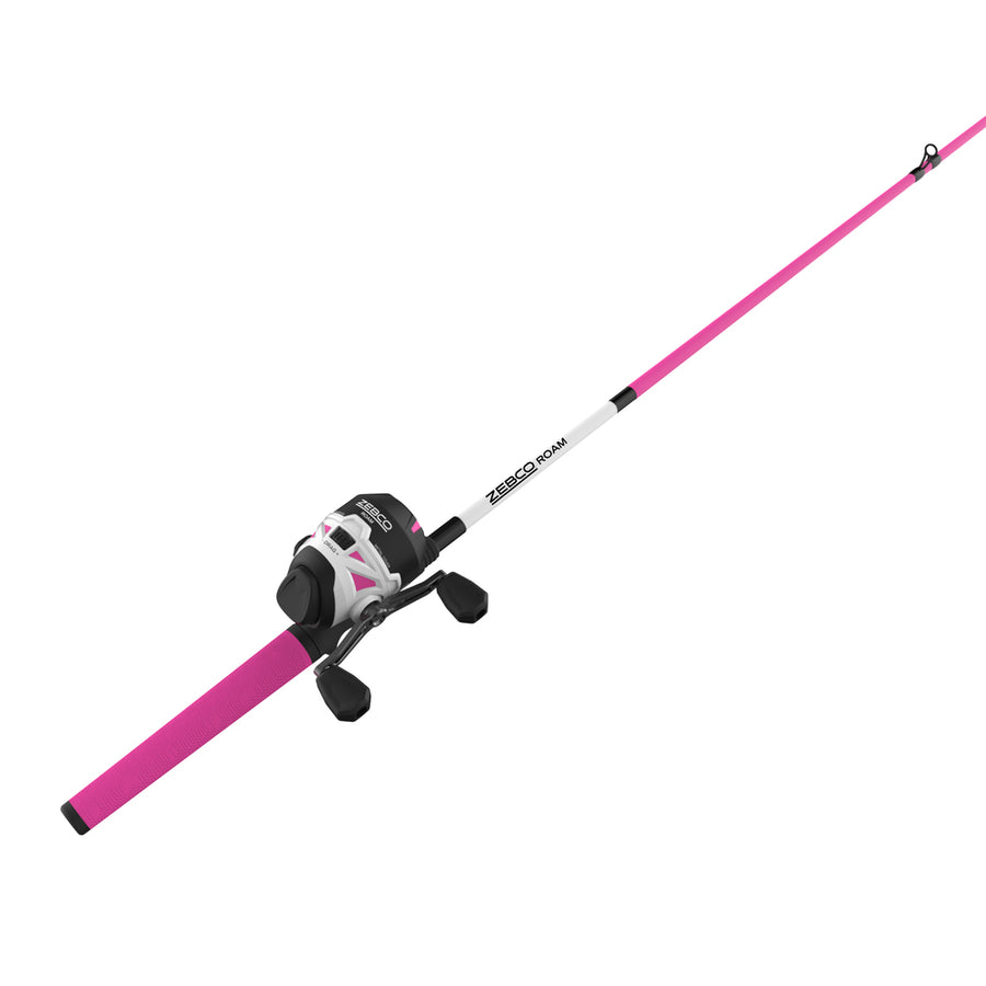 Zebco Roam 3sz Pink 602m Spincast Combo 10#c
