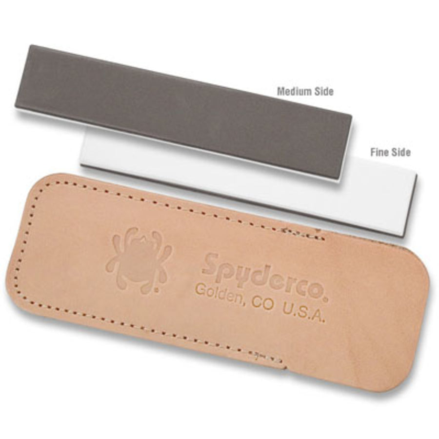 Spyderco Double Stuff 2 Sided Pcket Stone Medium-fine
