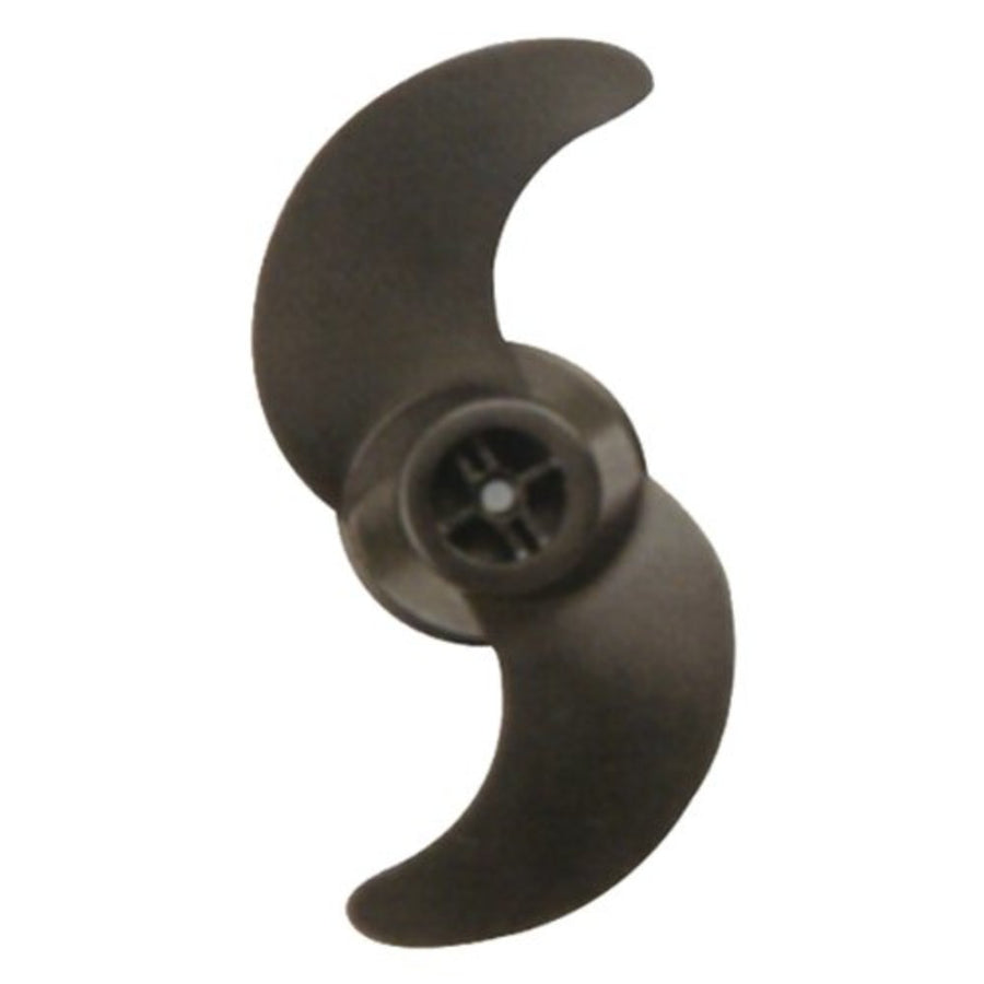 Motorguide Safari Black 2-blade Weedless Prop  3.5 In Dia