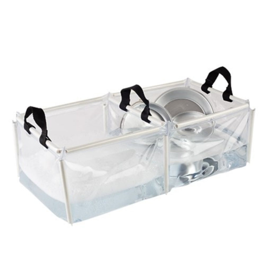 Coleman Folding Double Wash Basin Black/clear 2000016491