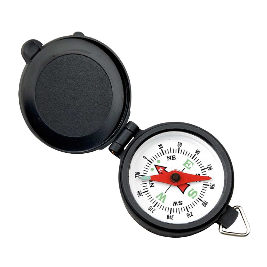 Coleman Pocket Compass With Plastic Case Blk/wht 2000016512