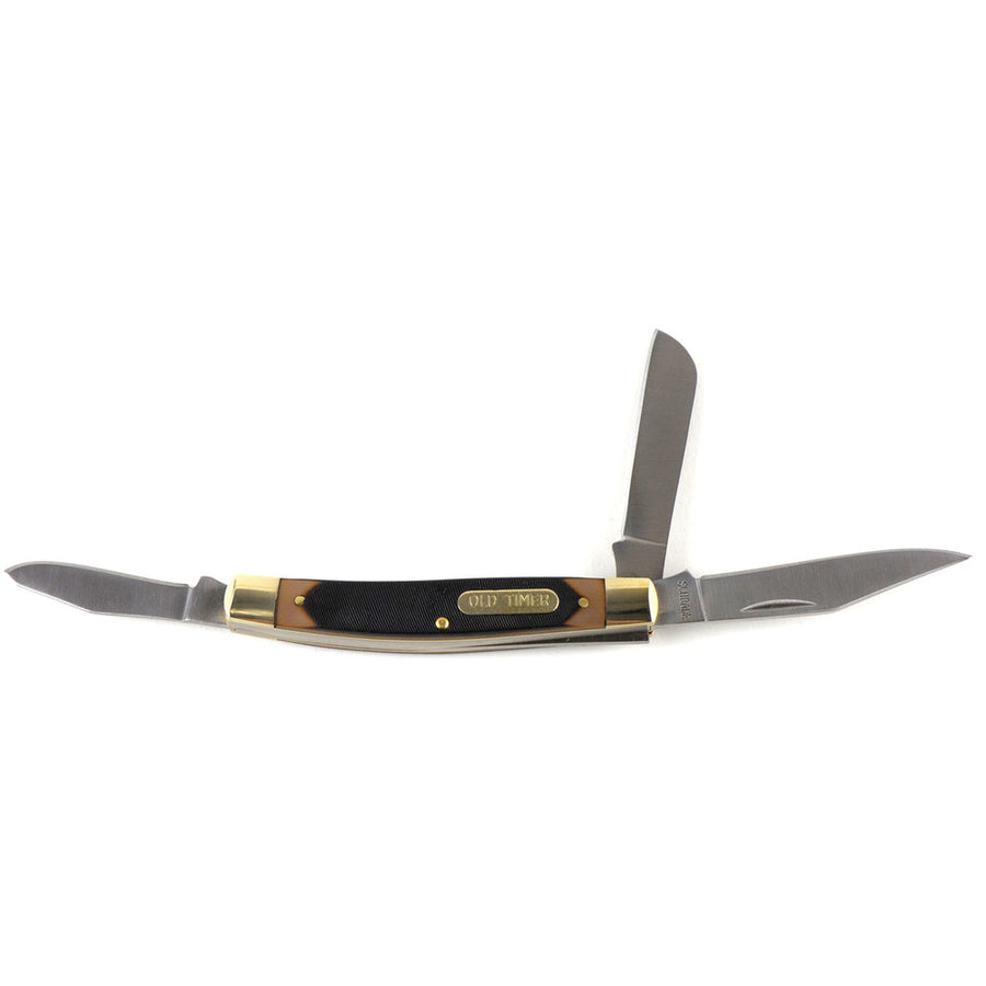 Old Timer Middleman Multi-blades 2.5 In Blade Delrin Handle
