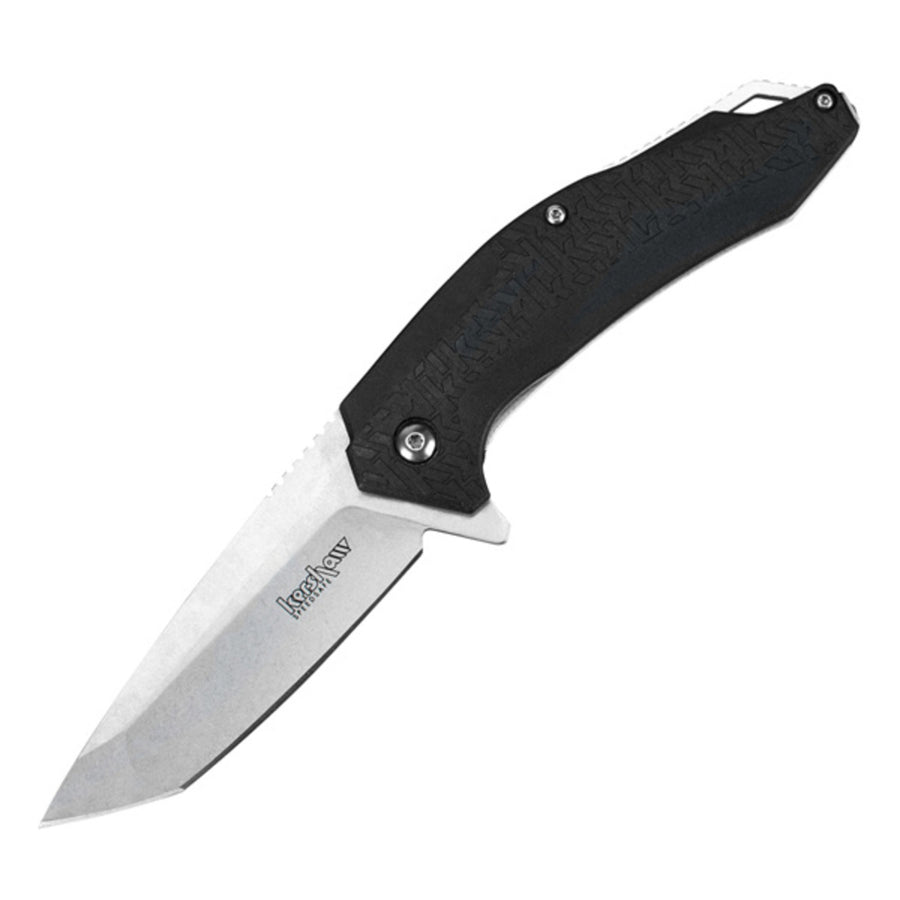 Kershaw Freefall Assisted 3.25 In Stonewash Plain Gfn Handle