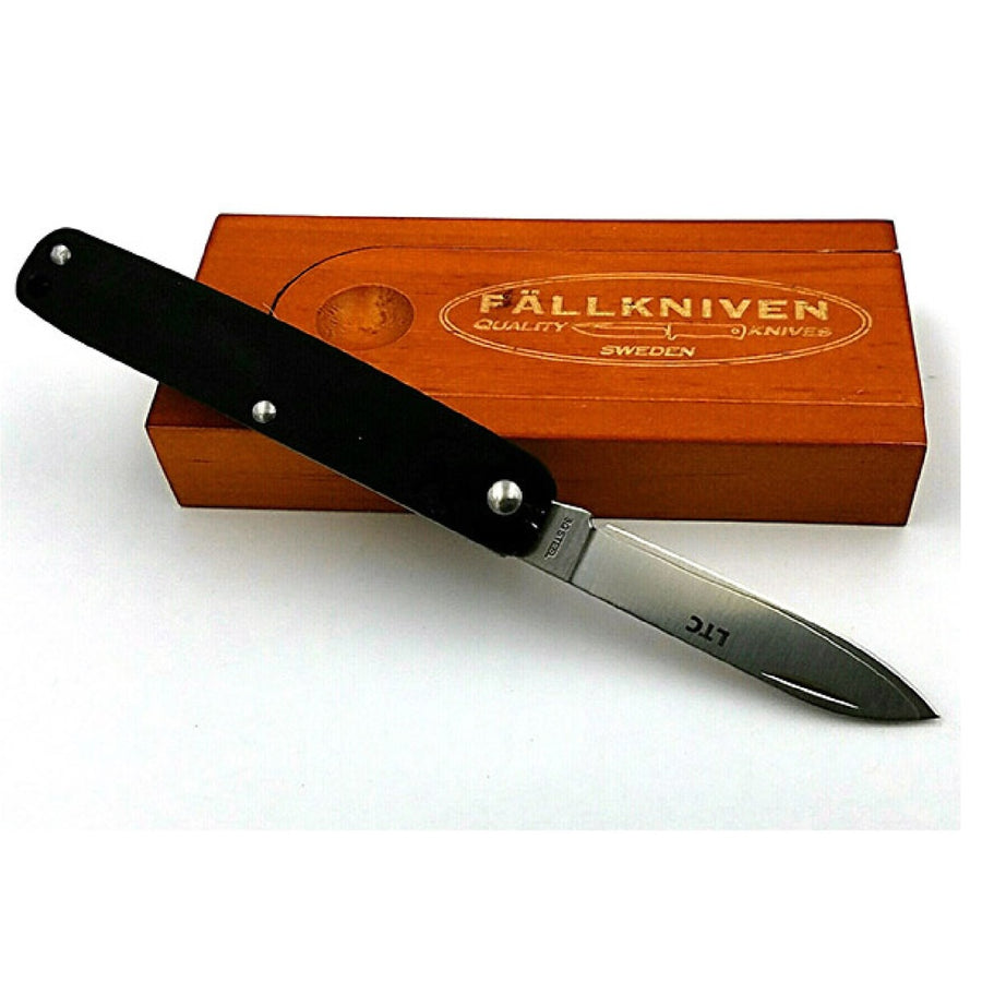 Fallkniven Ltc Folder 2.2 In Satin Blade Black Aluminum Hndl