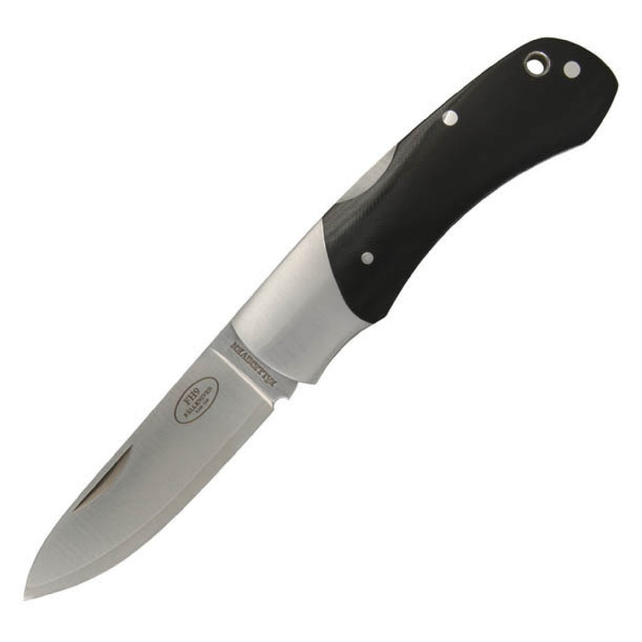 Fallkniven Fh9 Folder 2.6in Satin Blade Black Micarta Handle