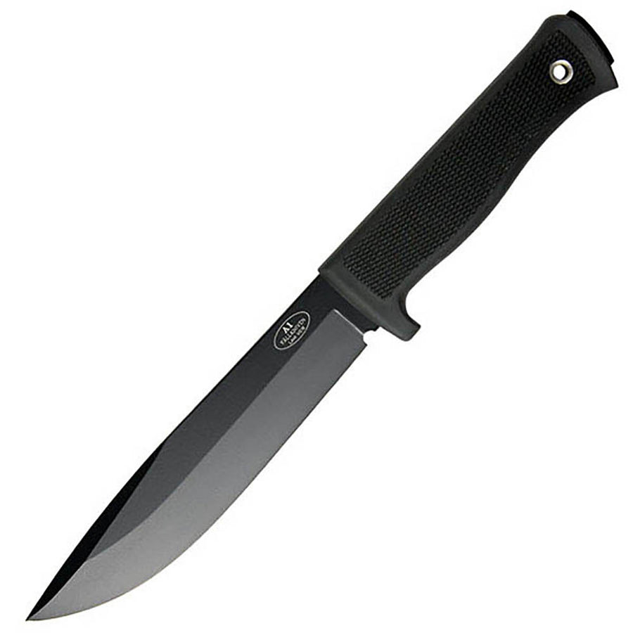 Fallkniven A1 Fixed Blade 6.3 In Black Blade Leather Sheath