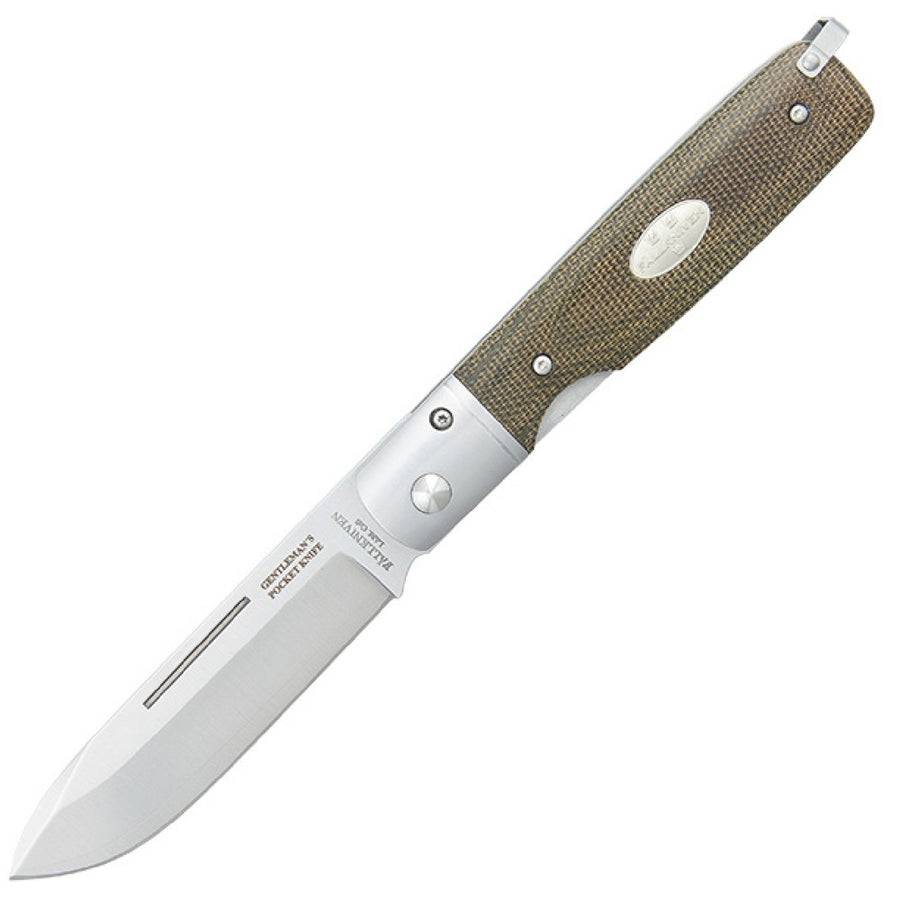 Fallkniven Gpgm Folder 3.0 In Satin Blade Micarta Handle