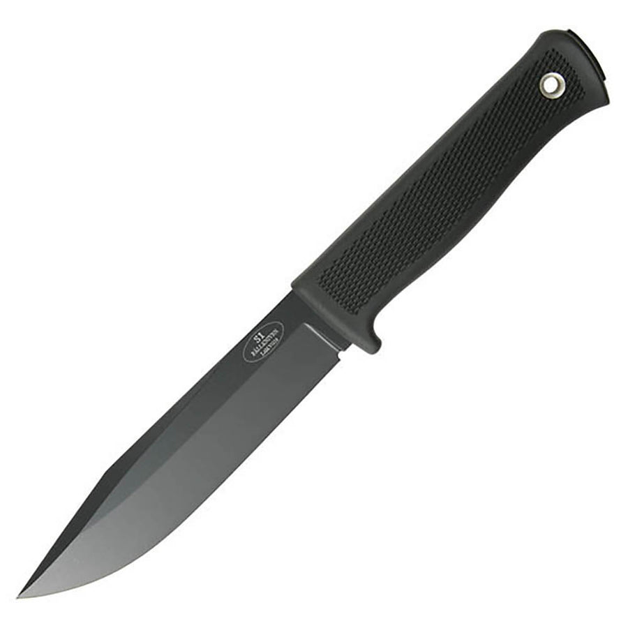 Fallkniven S1 Fixed Blade 5.1 In Black Blade Leather Sheath