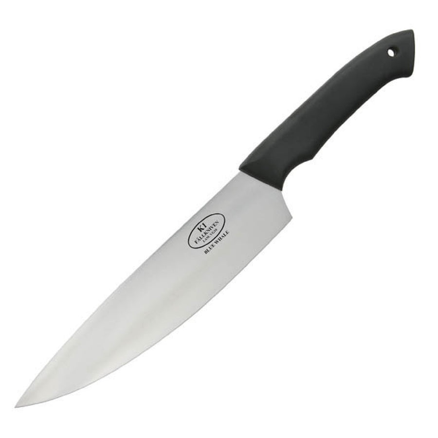 Fallkniven K1 Fine Edge Fixed Blade Chef Knife Black