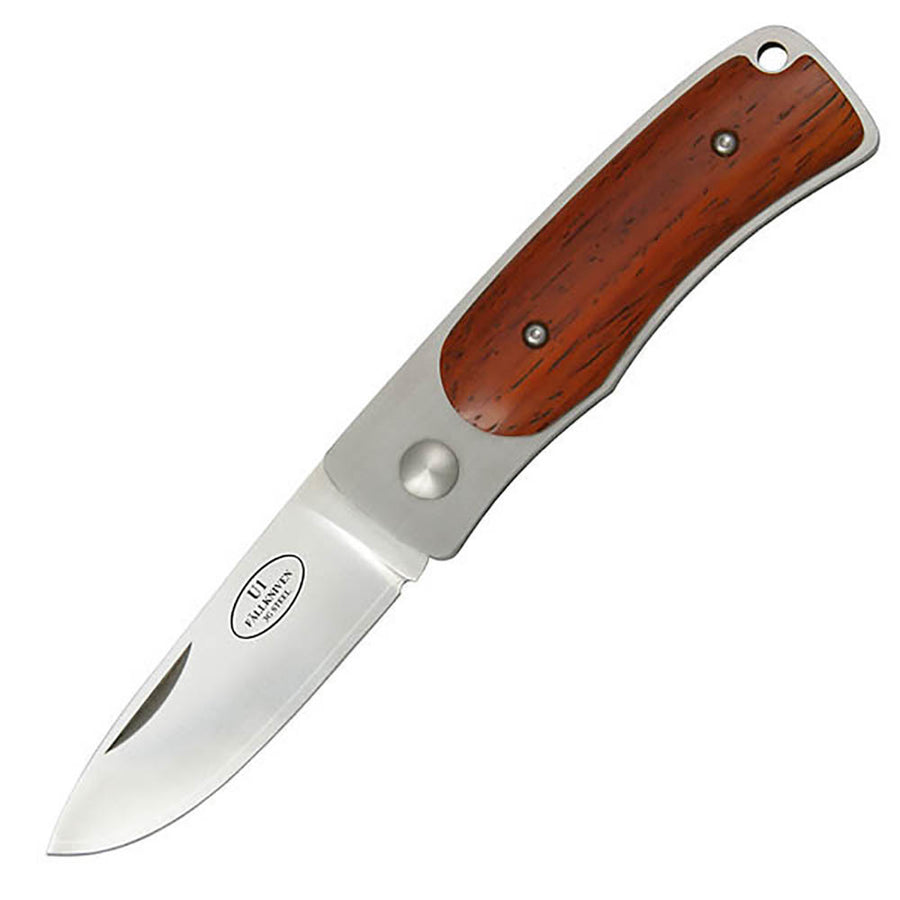 Fallkniven U1 Fixed Blade 2.4 In Satin Blade Cocobolo Handel