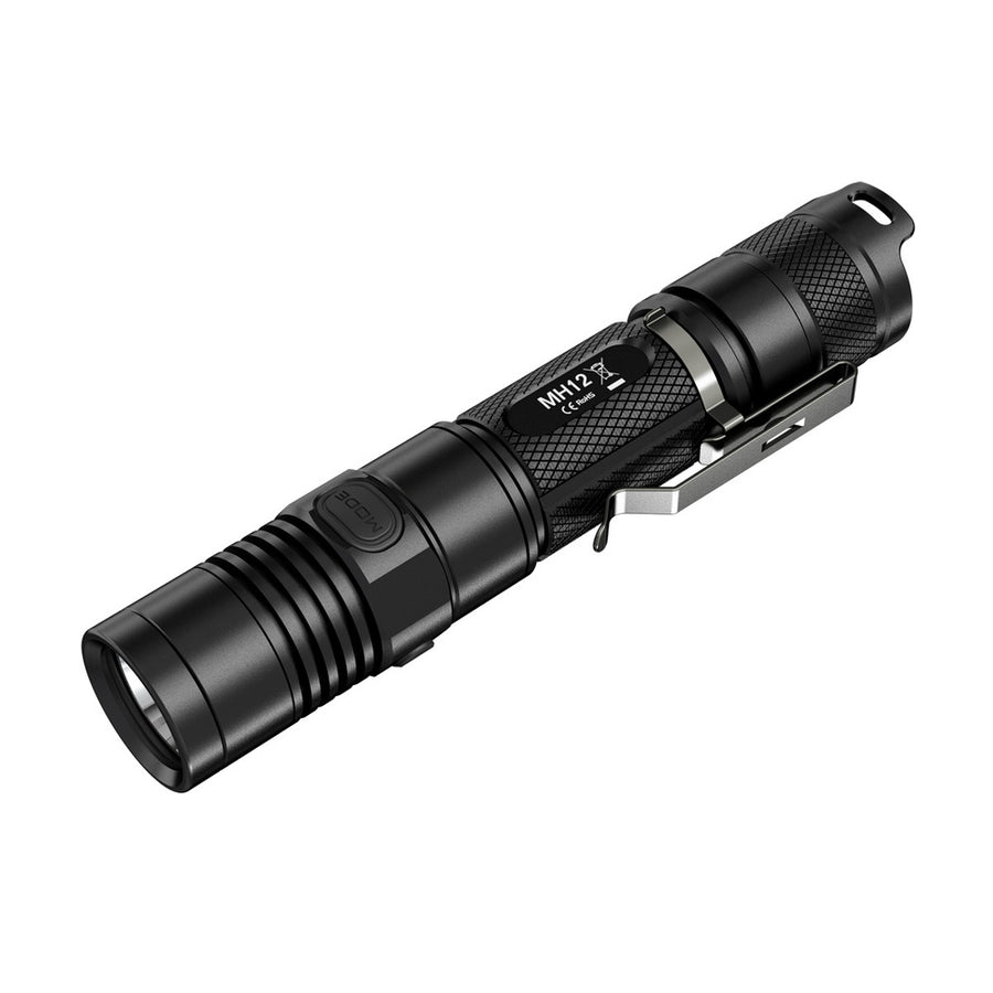 Nitecore Mh12 Flashlight Black