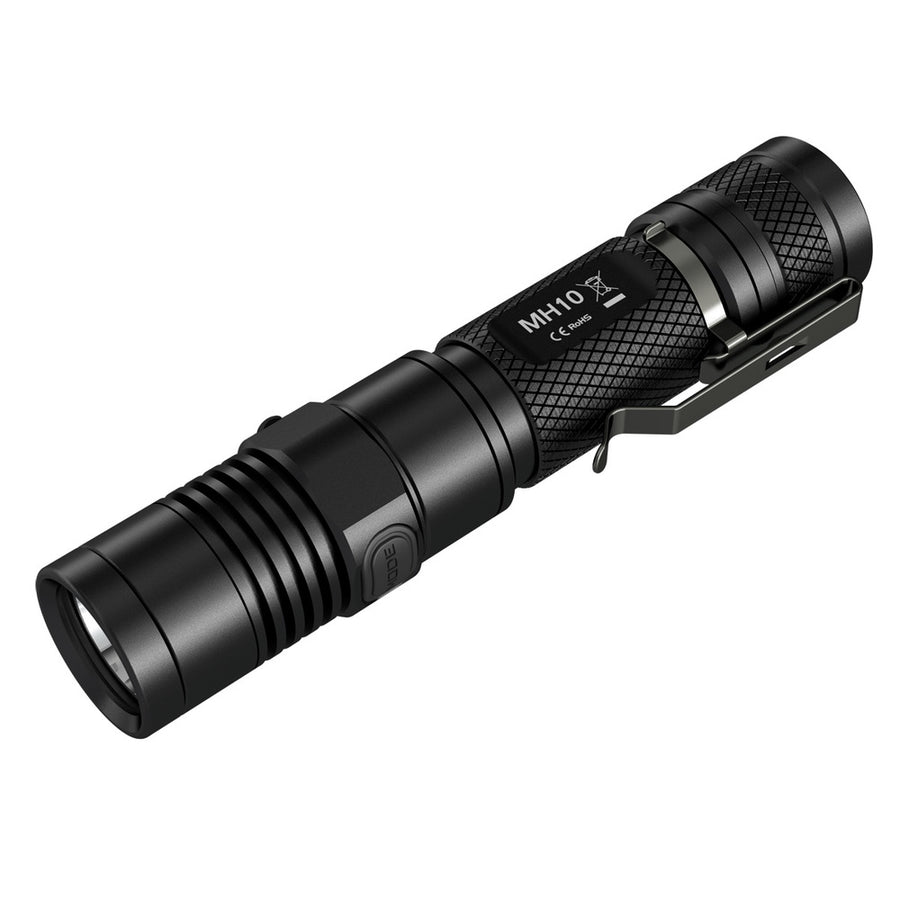 Nitecore Mh10 Flashlight Black