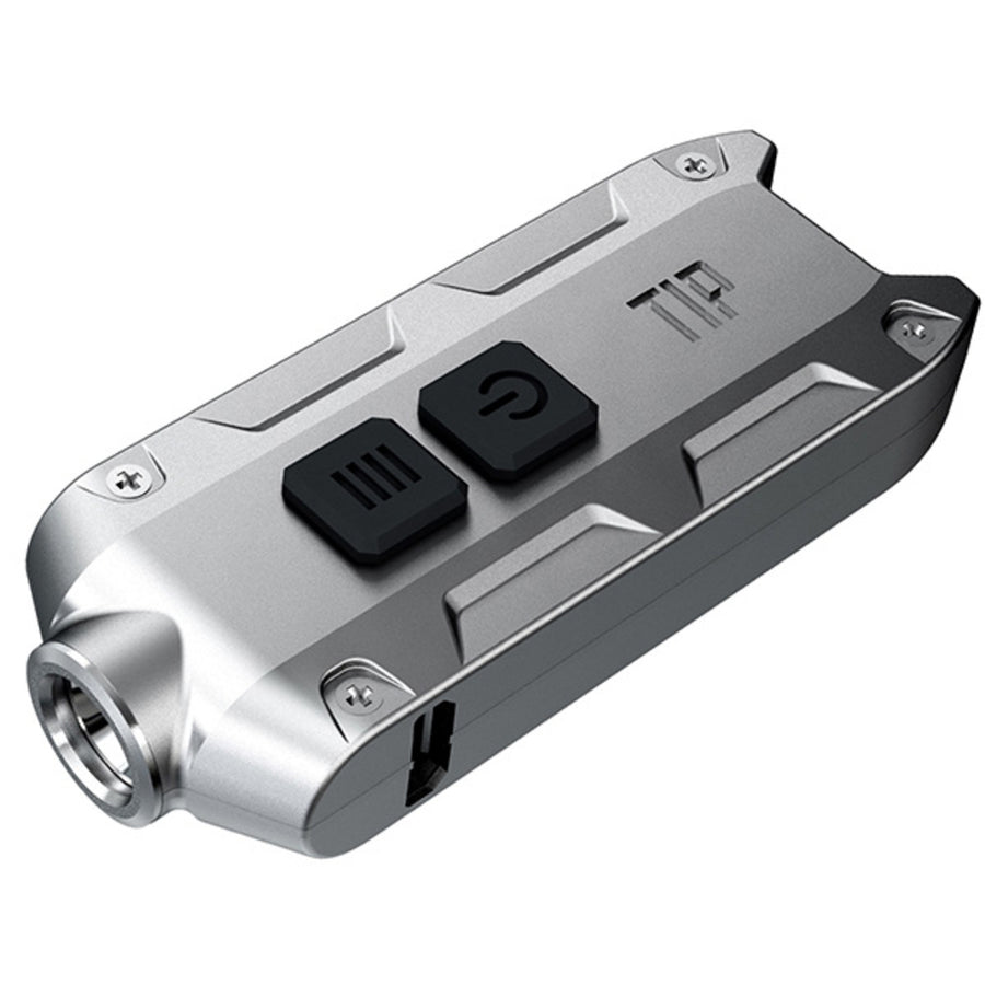 Nitecore Tip Rechargeable Keychain Light-gray