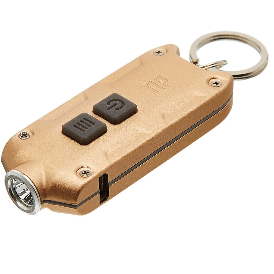 Nitecore Tip Rechargeable Keychain Light Gold