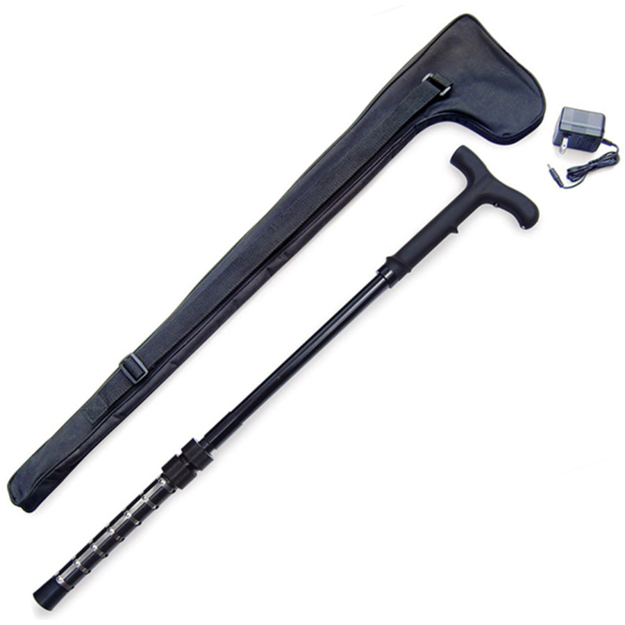 Ps Products Walking Cane-flashlight 1000000 Volts With Case