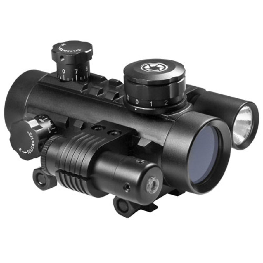 Barska 30mm Electro Sight With Flashlight Ac11398