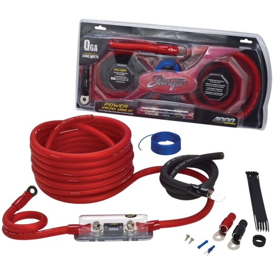 Stinger Sk4201 4000 Series 1/0-gauge Power Wiring Kit