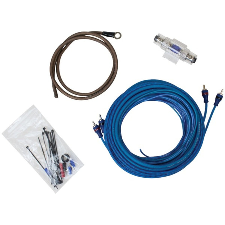 Stinger Ssk4anl Select Wiring Kit With Ultra-flexible Copper-clad Aluminum Cables (4 Gauge)