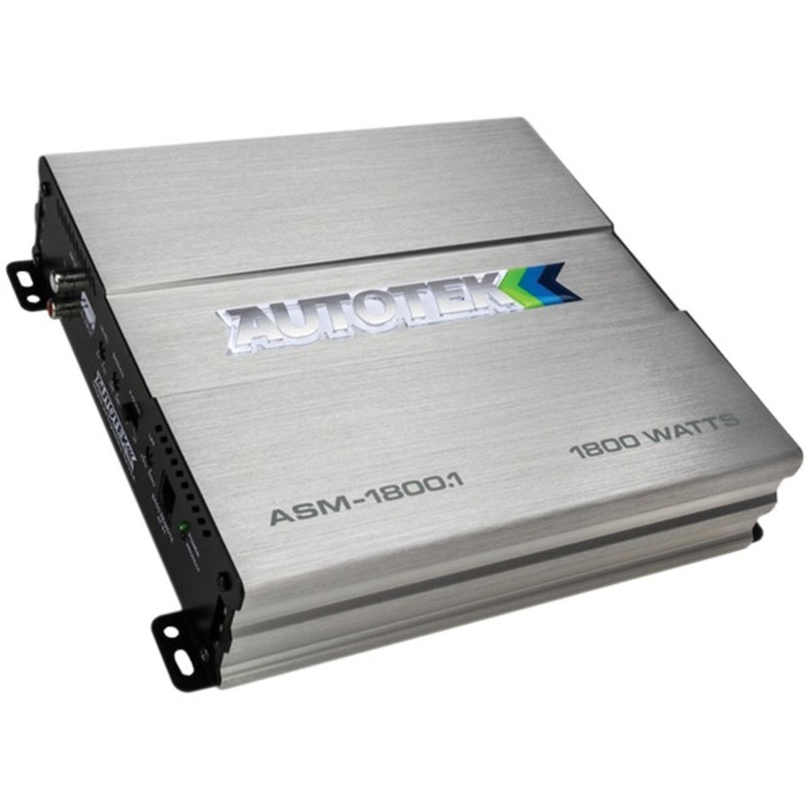 Autotek Asm-1800.1 Asm Series Street Machine Class Ab Amp (monoblock, 1,800 Watts)