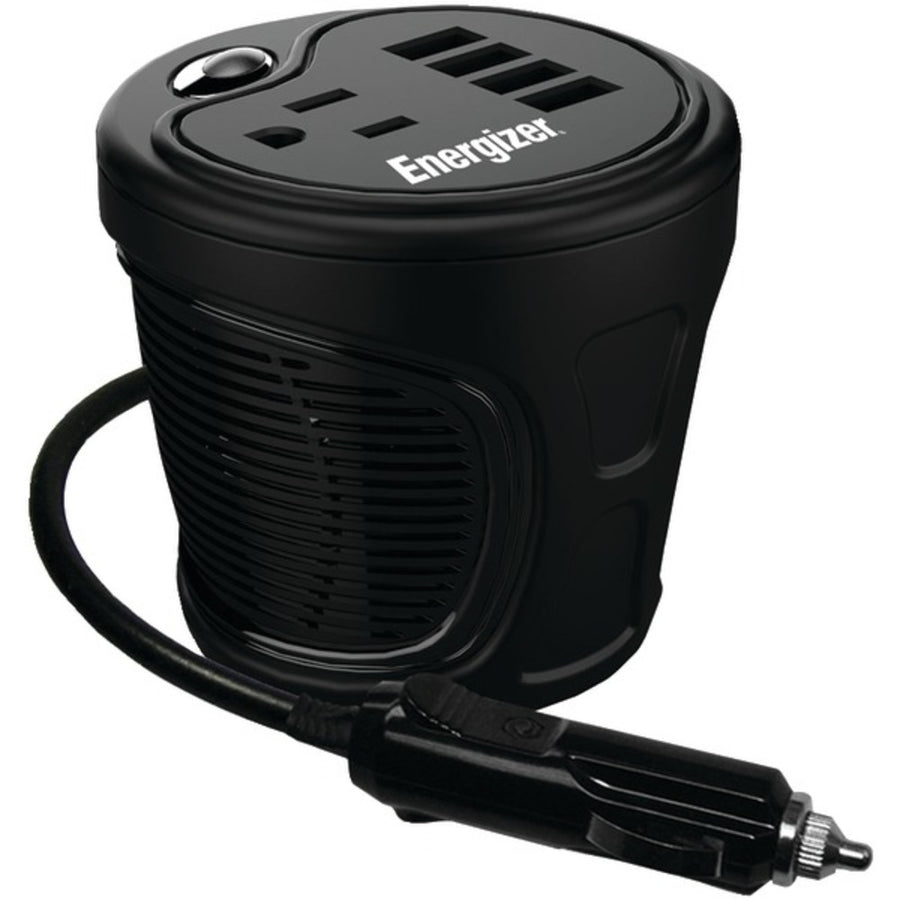Energizer En180 12-volt Cup-holder Power Inverter (180 Watts)