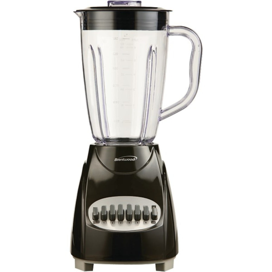 Brentwood Appliances Jb-220b 50-ounce 12-speed + Pulse Electric Blender With Plastic Jar (black)