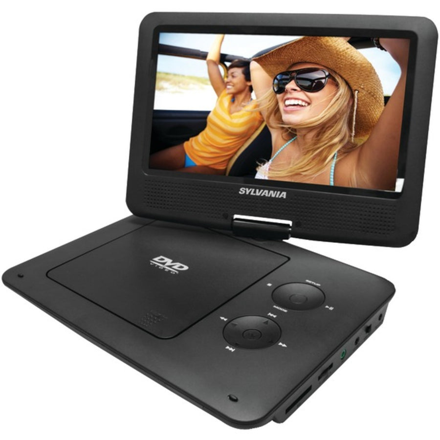 Sylvania Sdvd9020b-black 9 Portable Dvd Player With 5-hour Battery (black)