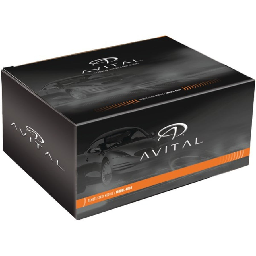 Avital 4003l 4003l Oem Add-on Remote-start System For Factory Keyless Entry Systems