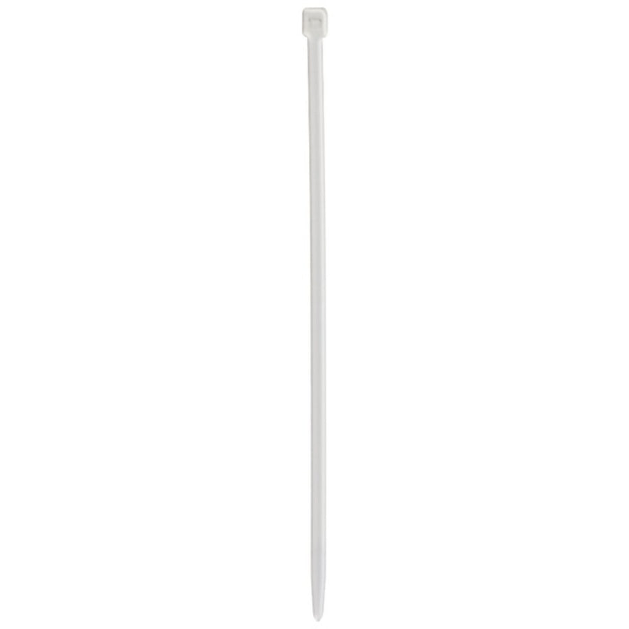 Eagle Aspen 501028 Temperature-rated Cable Ties, 100 Pk (white, 7.5)