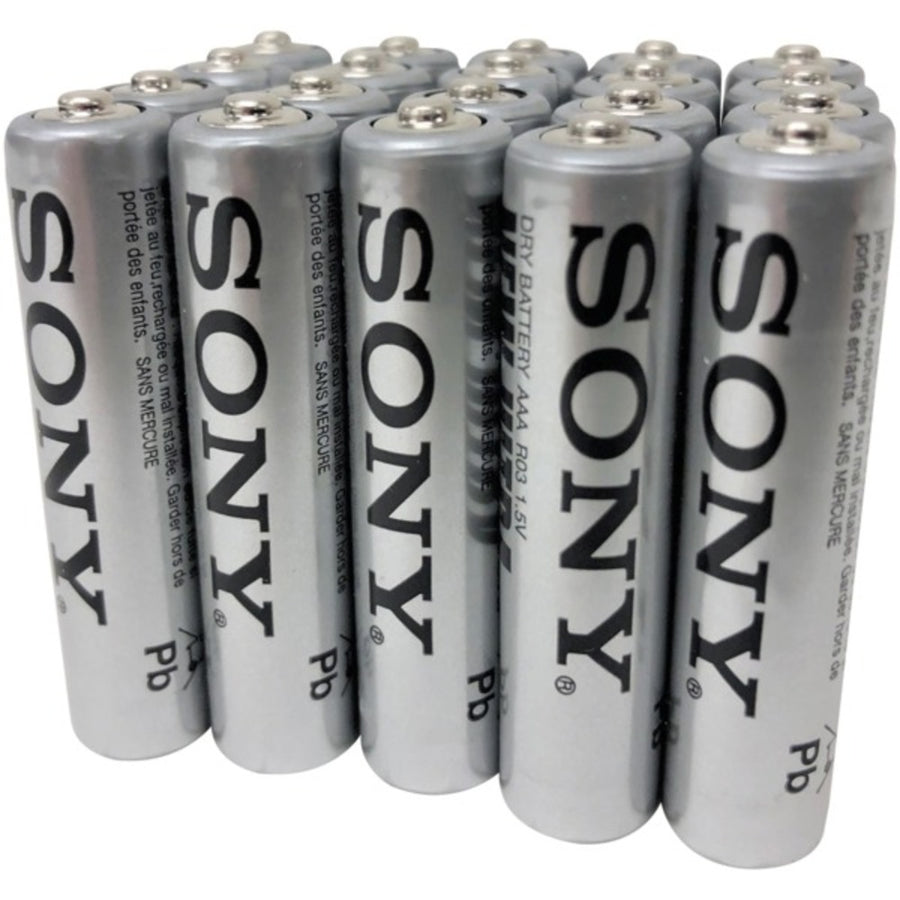 Sony R03nub20a Aaa Ultra Heavy-duty Batteries (20 Pack)